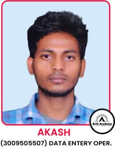 Akash (Data Entery Operator)