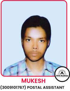 Mukesh (Postal Assistant)