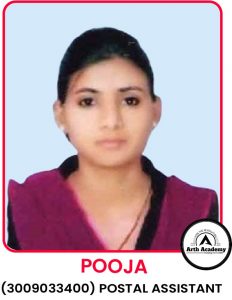 Pooja (Postal Assistant)