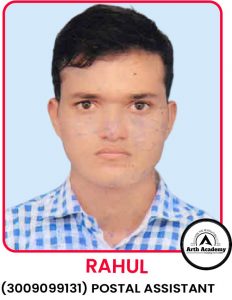 Rahul (Postal Assistant)