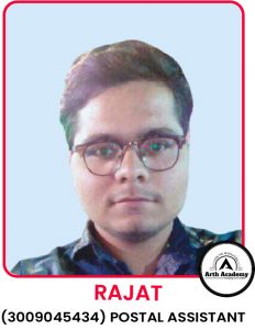 Rajat (Postal Assistant)