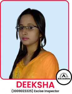 Deeksha (EXCISE INSPECTOR)