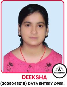 Deeksha (Data Entery Operator)